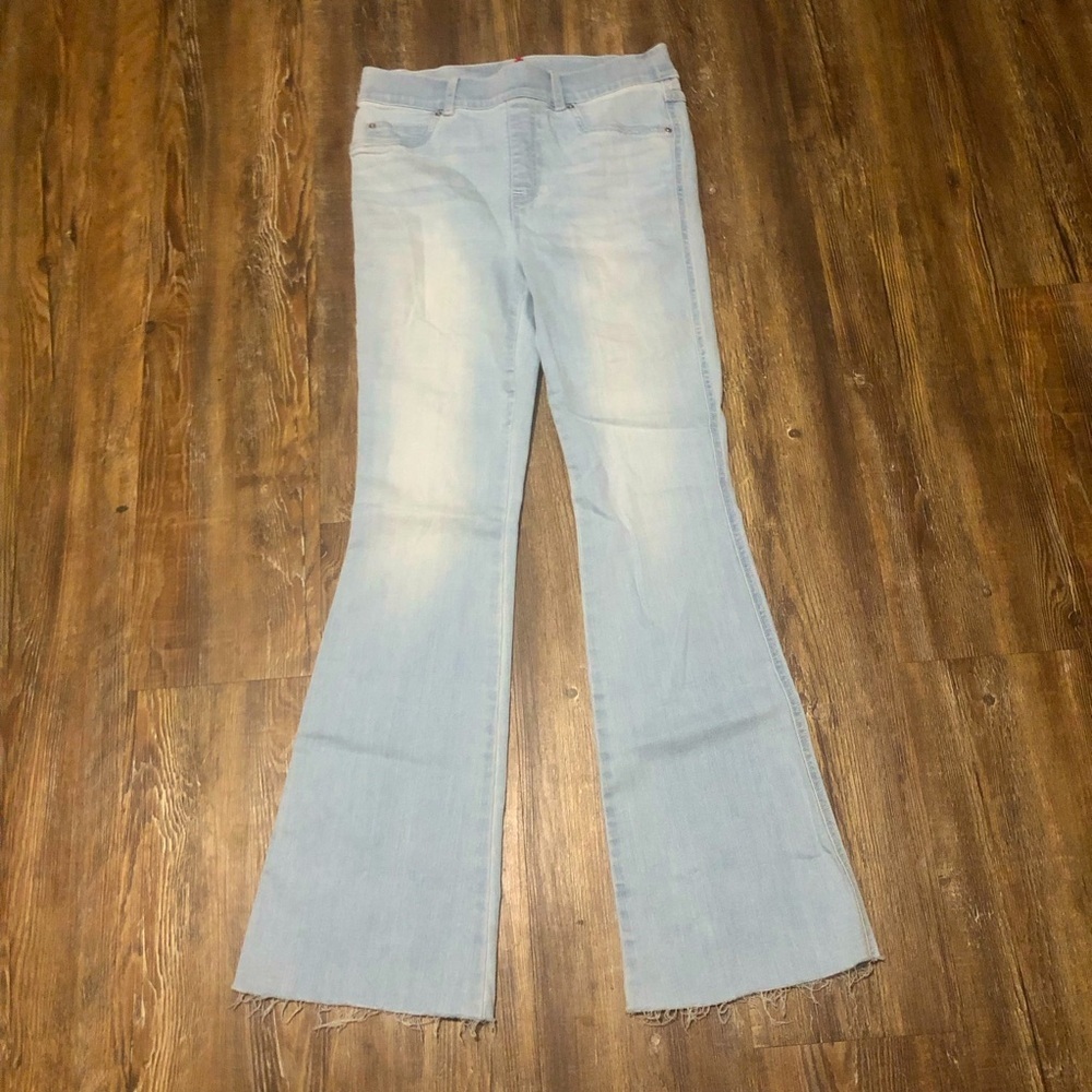 SPANX Light Blue Flare Jeans